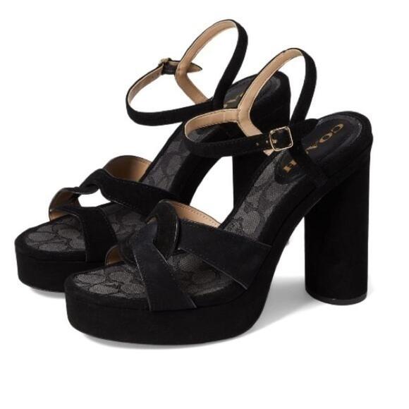 Coach Shoes - NWT COACH Talina Suede Sandal